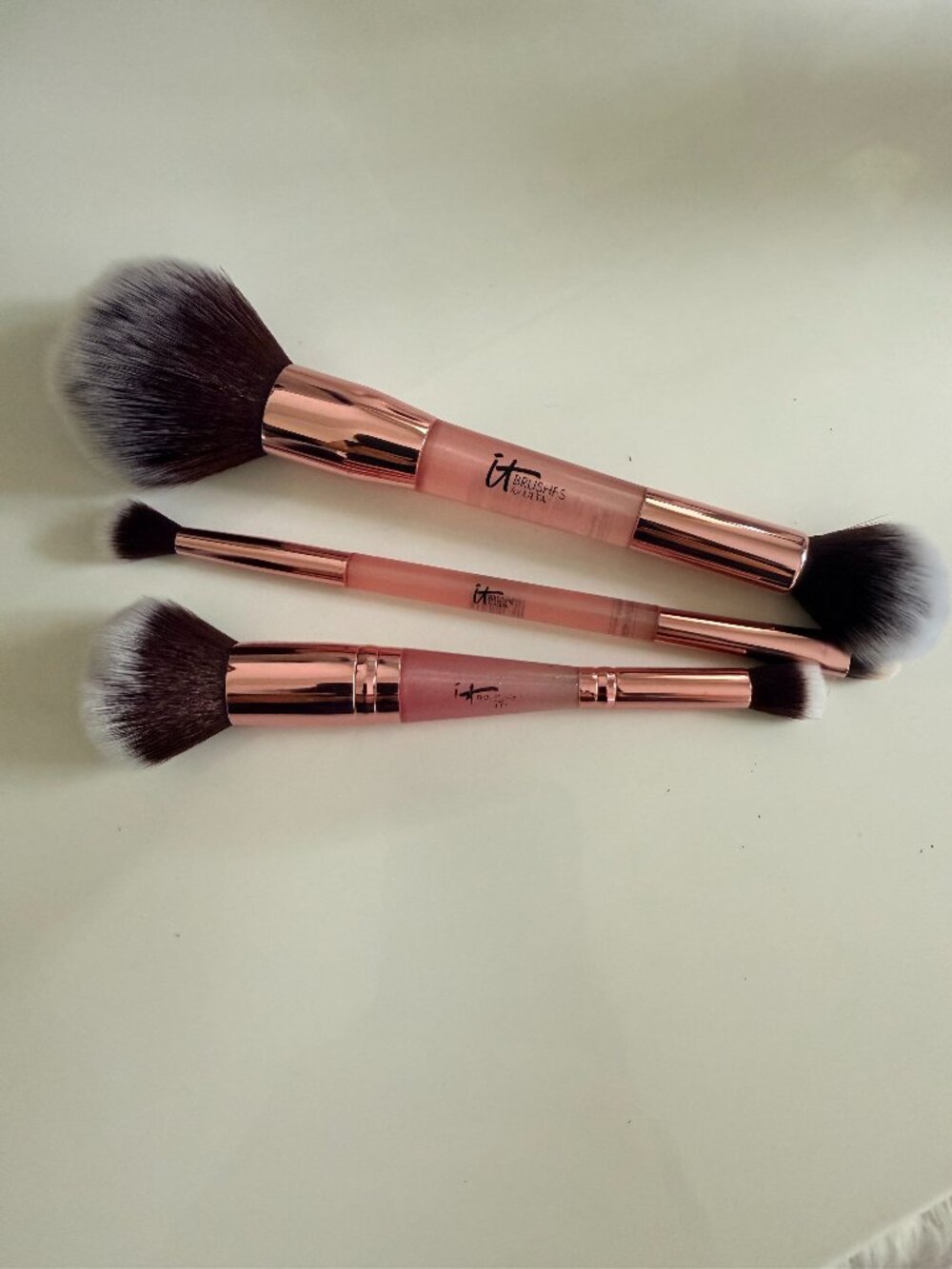 IT Brushes For ULTA Airbrush Limited Edition Dual-Ended Face & Eye Brush Trio